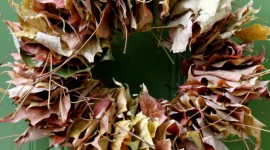Diy Autumn Leaf Garland Wallpaper Mobile#4