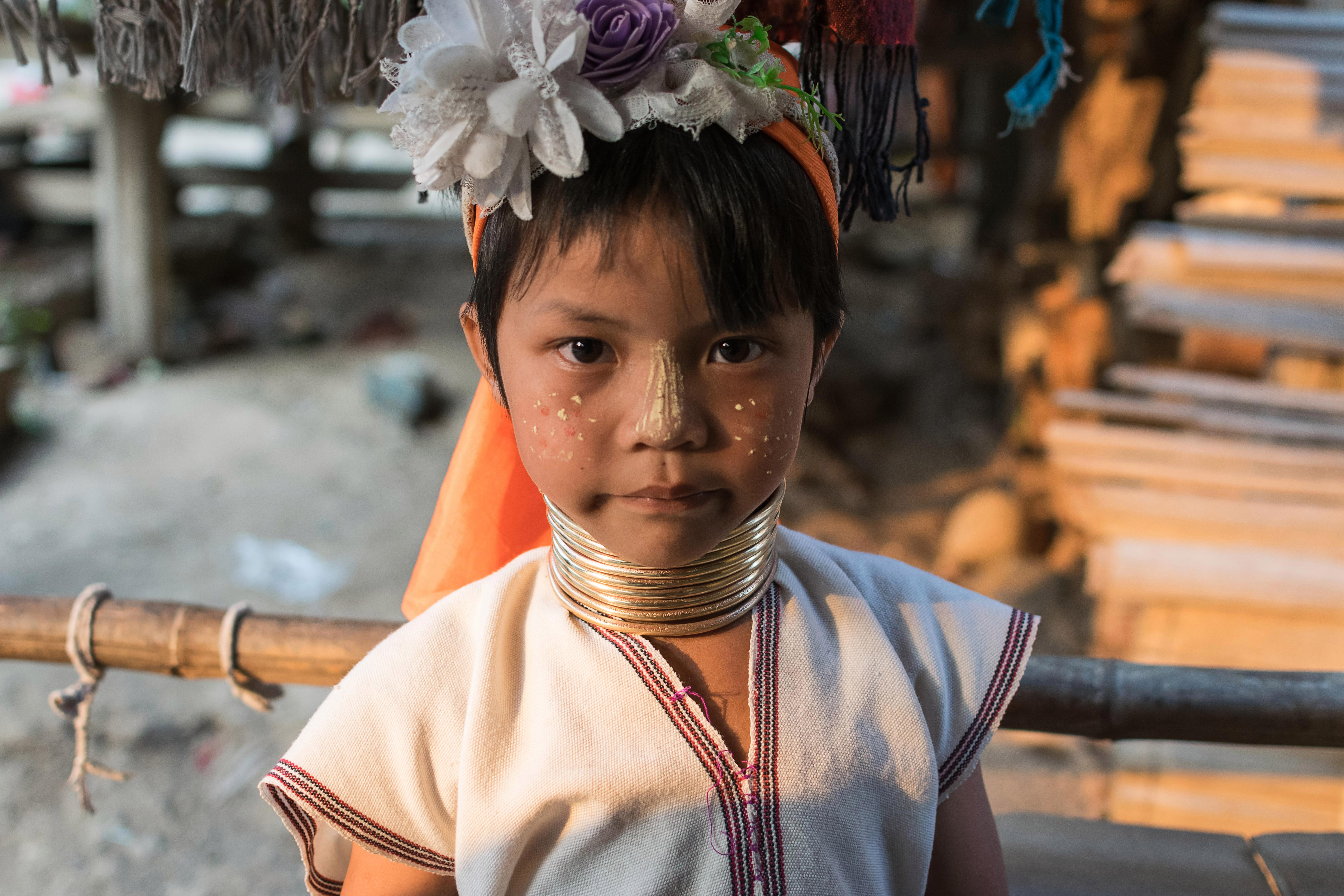 Племя Падаунг Бирма
