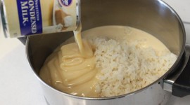 Rice With Condensed Milk Desktop Wallpaper