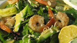 Salad With Shrimp Wallpaper HQ#1