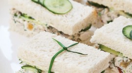 Sandwiches With Cucumbers Wallpaper For IPhone