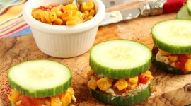 Sandwiches With Cucumbers Wallpaper For Mobile