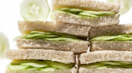 Sandwiches With Cucumbers Wallpaper HQ
