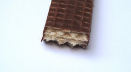 Wafers In Chocolate High Quality Wallpaper