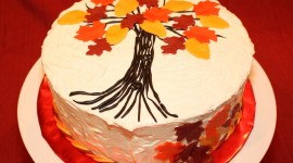 Autumn Cakes Desktop Wallpaper HD
