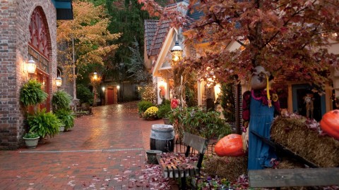 Autumn In The Village wallpapers high quality