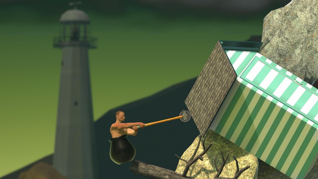 getting over it with bennett foddy meme
