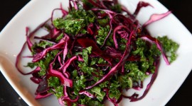 Kale Cabbage Salad Desktop Wallpaper