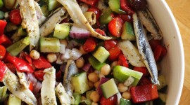 Salad With Anchovies Photo Download