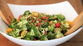 Salad With Broccoli Wallpaper