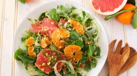Salad With Grapefruit Wallpaper#1