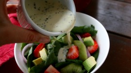 Salad With Kiwi Photo