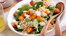 Salad With Pumpkin Wallpaper For PC