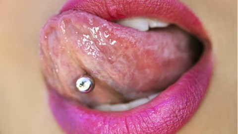 Tongue Piercing wallpapers high quality