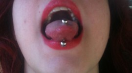 Tongue Piercing Wallpaper For IPhone#1