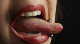 Tongue Piercing Wallpaper For PC