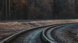 4K Train Rail Wallpaper For Android