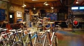 Bicycle Workshop High Quality Wallpaper
