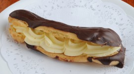 Eclair With Cream Wallpaper Gallery