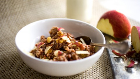 Oatmeal With Dried Fruits wallpapers high quality