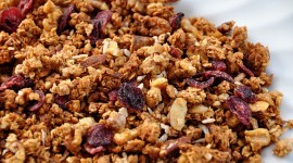 Oatmeal With Dried Fruits Wallpaper High Definition