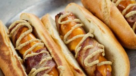 Sausages With Bacon And Cheese Best Wallpaper