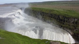Waterfalls Iceland Desktop Wallpaper HD