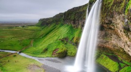 Waterfalls Iceland Wallpaper Free
