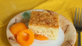 Apricot Cake Wallpaper For IPhone