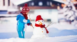 Build A Snowman Best Wallpaper