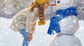 Build A Snowman Wallpaper For IPhone