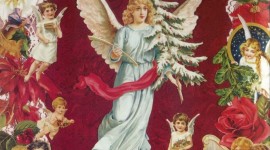 Christmas Angels Wallpaper For Desktop