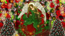 Christmas Angels Wallpaper HQ