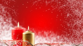 Christmas Candles Image Download