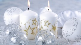 Christmas Candles Wallpaper For PC