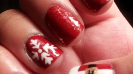 Christmas Nails Wallpaper For Mobile