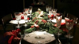 Christmas Table Decoration Photo#1