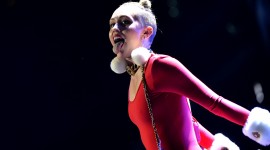 Miley Cyrus On Stage Wallpaper For PC