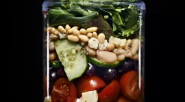 New Year's Salad Wallpaper For IPhone Free