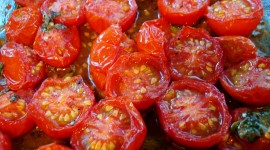 Roasted Tomatoes Wallpaper Download Free
