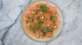 Salmon Ceviche Wallpaper For IPhone 6