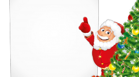 Santa Claus Frames Desktop Wallpaper