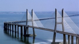Vasco Da Gama Bridge Photo Free