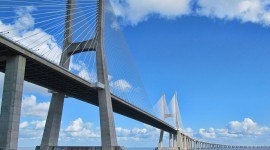 Vasco Da Gama Bridge Photo Free#3