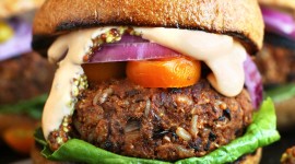Vegetarian Burger Best Wallpaper