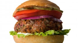 Vegetarian Burger Wallpaper For Desktop