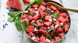 Watermelon Salad Wallpaper Download Free