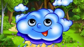Cartoon Clouds Photo