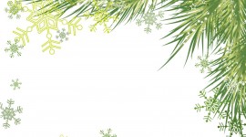 Christmas Tree Frame Wallpaper