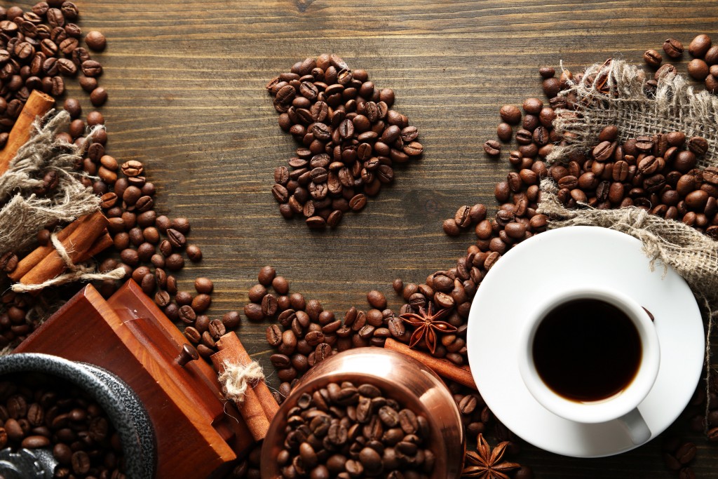 Heart Coffee Beans wallpapers HD